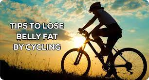 lose belly through cycling